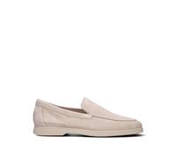 FRAU Mocassino uomo ecrù in suede 42