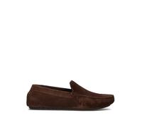 FRAU Mocassino uomo marrone in suede 46