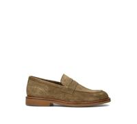 FRAU Mocassino uomo verde in suede 43