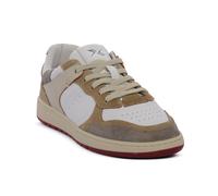 FRAU NAPPA SCRATCH WHITE BORDO sneakers moda Uomo 40