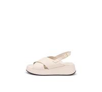Frau, ,Shoes ,Donna ,Bianco ,37 EU 04M4 Wedge Sandal