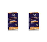 FRAU Senior, Multivitaminico Donna E Uomo 45+, Integratore Articolazioni E Integratore Stanchezza, 30 Compresse, Senza Glutine, color Bianco (Confezione da 2)