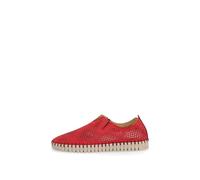 Frau - Slip on in Nabuk laserato