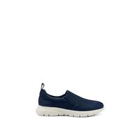 Frau Slip-on Nabuk Blu 09H4-43, Blu