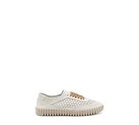 Frau - Sneaker in Pelle laserata, Beige, 38