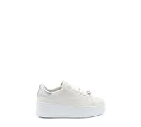 Frau - Sneakers Platform con castoni, Bianco, 38