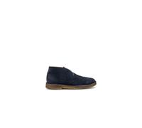 Frau - Stivaletto desert in camoscio blu con doppi lacci - -Shoes -Uomo -Blu -43 EU