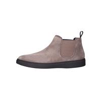 Frau Stivaletto Uomo Blu 19A6 CAMOSCIO F.Gomma 3CM Inserto Elastico Fodera Tessuto Traspirante