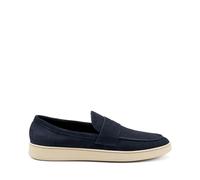 Frau Mocassini Suede 24D4 Blu Scuro Blu 42
