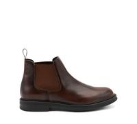 Frau Uomo Scarpe 72N7 Stivaletto in Pelle Marrone 45
