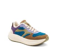 FRAU X515 Sneakers CrossHybrid Teddy, Multicolore in Camoscio e Tessuto Teddy, Suola Alta Leggerissima in Phylon. (Sistema Taglie Calzature EU, Adulto, Donna, Numero, Media, 39)