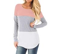 FRAUIT Allattamento Top Maglia Premaman Maniche Lunghe Magliette maternità Divertenti Manica Lunga Maglietta Maglie T Shirt Vestaglie Vestaglia Camicia da Notte Gravidanza