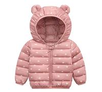 FRAUIT Giubbotto Bimba 4 Anni Invernale Piumino Bambino 100 Grammi Giacca Bambina Invernale da 6 Mesi Parka Bambino Inverno Piumini con Cappuccio Giacche E Cappotti Giubbotti Cardigan