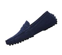 FRAUIT Mocassini Uomo Estivi Eleganti Soletta Morbida Scarpe Antinfortunistica Uomini Leggere Traspiranti Scarpe Ragazzo Estive Eleganti Senza Lacci Pantofole Chiuse Estive Loafers For Men Slip On