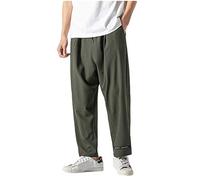 FRAUIT Pantaloni Tuta Uomo Leggeri Coulisse Pantaloni Uomini Estivi Leggeri Lunghi Taglie Forti con Tasche Plus Size Oversize Pantaloni Lavoro Ragazzo Slim Fit Pantaloni Cargo Leggeri Estate