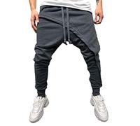 FRAUIT Pantaloni Uomo Elegante Cavallo Basso Pantaloni Uomini Slim Fit Sportivi Pantaloni Ragazzo Cargo con Tasche Pantaloni Estivi Larghi Leggeri Pantaloni Stretti sotto Pantalone Casual Elegante