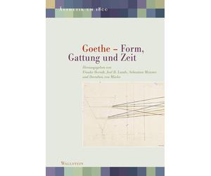 Frauke Berndt Joel B. Lande Sebastian Me Goethe - Form, Gattung und (Tascabile)