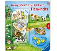 Frauke Nahrgang Anne Ebert Mein großes Puzzle-Spielbuch: Tierkinder (Tascabile)