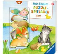 Frauke Nahrgang Mein liebstes Puzzle-Spielbuch: Tiere - Puzzlebuch a (Tascabile)