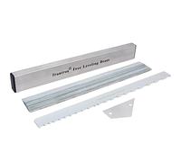 Frautron Kit di livellamento dei tasti, kit di strumenti professionali per liutaio per chitarra, include 400 mm in acciaio inox levigante per i tasti, strumento per liutai con bordo dritto dentellato