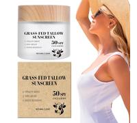 Fravsiu Body Sunscreen, Natural Sun Block, UVA/UVB Protection Cream, 60 g Non Greasy Moisturizing Formula, Daily UV Shield for All Skin Types, Men & Women Outdoor Care