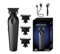 Fravsiu Electric Hair Trimmer, Portable Clipper Machine for Men, Interactive Low Noise Grooming Tool to Home or Salon Use, Ideal Beginner Barbers, Boyfriend, and Husband Haircuts