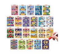 Fravsiu Engaging Puzzle Deck, Smart Logic Cards, Colorful Play Set, Interactive Classroom Learning Activity, Fun Preschool Travel Entertainment, Learning Gear for Children, Studenti, Kids, 21 x 14,8