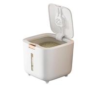 Fravsiu Food Storage Box, Airtight Storage Container, Leak Food Storage, Kitchen Storage Container Rice Barrel Grain Food Bucket Airtight Rice Container Leak Proof Grain Barrel Storage Box for Rice