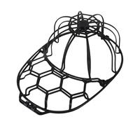 Fravsiu Hat Washer Gage, Cap Washer for Hats, Hat Cleaning Protector, Hat Washer Cage Designed for Safe Cleaning of Baseball Caps and Hats, Ensuring They Maintain Their Shape and Style, Nero
