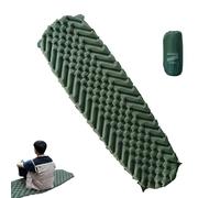 Fravsiu Inflatable Camping Mattress, Inflating Air Bed, Comfort Travel Mattress, Portatile Sleeping Pad, Blow-Up Tent Mattress, Lightweight Camping Mattress for Hiking