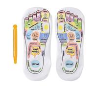 Fravsiu per riflessologia, a punti di pressione | Strumento di riflessologia Calze in cotone per agopressione | Calze da massaggio in cotone antistress per la casa