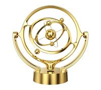 Fravsiu Perpetual Motion Toy, Earth Inspired Gadget, Educational Science Device, Tabletop Moving Decor, Motion Toy for Workplace, Home, Classroom Learning, Desk Display, 9.25 x 4.13in