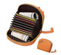 Fravsiu Pu Leather Wallet, Zipper Wallet Card Holder, Cartoon Cat Wallet, Small Change Purse, Portable Card Holder, Cute Coin Purse, Zipper Coin Purse, Pu Leather Coin Purse, Leather Wallet for Cards