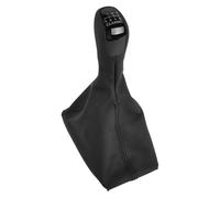 Frawacy Pomello del cambio con cuffia del cambio 6 marce Classic A2112677310 2112677310 per Mercedes W211 S211 2002-2009 Cuffia leva cambio in pelle