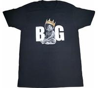 Fraxen Street T-Shirt Men's The Notoriob.I.G Biggie Big Poppa Ready To Die Black Rapper Black Black M