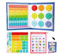 Frazioni Magnetiche Giochi, Puzzle Matematica Scuola Elementare
