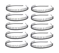 FRCOLOR 0 Pezzi 31 fascia dentata Ragazzi Fascia per cerchietto dentato impugnature zig cerchietti bambina accessori per cerchio per pettine a denti di ferro