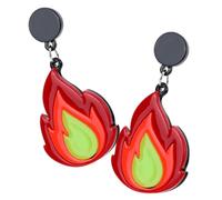 FRCOLOR 1 Paio Orecchini Di Orecchini Per Le Donne Orecchini Di Fiamme Di Moda Penzolante Tendenza Per Donne Adornare Orecchini Per Ragazze Adolescenti Orecchini Freschi Acrilico
