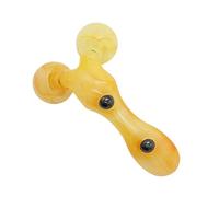 FRCOLOR 1 Pz Massaggio magnetico del del tallone facciale Gancio palmare muscolo massaggiatore viso strumento di massaggio per la cura della pelle Roller del viso pp Yellow