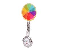 FRCOLOR 1 Pz. Orologio Del Terapista Accessori Per Infermiere Assistenza Infermieristica Penna Dell'infermiera Sospeso Orologio Da Tasca Per Infermiere Cronometrista Del Sanatorio Colorful
