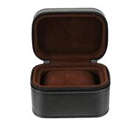 FRCOLOR 1 Pz Scatola Porta Orologi Guarda Il Caso Astuccio Porta Orologio Cassa Dell'orologio Anticaduta Guarda Le Custodie Per Gli Uomini Titolare Pelle Black
