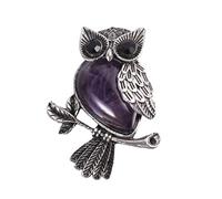FRCOLOR 1 Pz Spilla di cristallo Ciondolo Spille falso smalto spillo divertente giglio Carino fascino accessori sposa spilla per cappotto spilla alla moda Viola,porpora