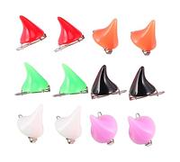 FRCOLOR 1 Set 12 Pezzi Fermaglio per con corno da diavolo accessori diavolo halloween costumi halloween guarnitura adorn Carino arredamento fermagli per in corno copricapo