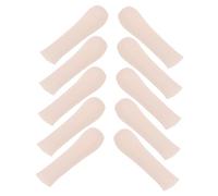 FRCOLOR 1 Set Auricolare Pietra Per Affilare A Mano Contenitori Per Orecchini Maniglia Interna Tappi Per Le Orecchie Professionali Kit Palette Per Le Orecchie Gel Di Silice Rosa 10 Pezzi
