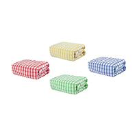 FRCOLOR 1 Set Canovaccio Strofinacci in Cotone Panno Per Lavare La Cucina Asciugamani Puliti Piatto Assorbente Kitchen Etamina Cucina Asciugamani Da Cucina Asciugamano Per La Pulizia 4 Pz