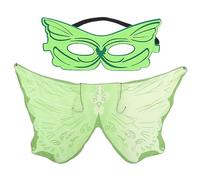 FRCOLOR 1 Set Di Costumi Da Spettacolo Teatrale Da Fata Farfalla Per Adulti Scialle Per Ragazze Scialle A Forma Di Di Farfalla Per Costume Da Farfalla Per Donne Chiffon