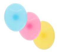 FRCOLOR 1 set di spazzola per la pulizia, spazzola per il bagno, spazzola per il bagno, spazzola morbida per il cuoio capelluto del bambino, spazzola per il bagno, spazzola per il lavaggio, artefatto