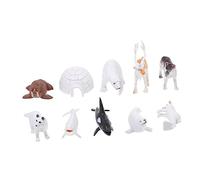 FRCOLOR 1 set Figurine Animali Imitazione per Decorazioni per Scrivania Giardino e Realistici per Sviluppare Dei Ragazzi Ragazze