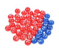 FRCOLOR 1 set Palline Colorate per Giochi Intrattenimento Accessori per Bingo e Feste Leggere e Pratiche Numerate e Resistenti per Eventi e Giochi Educativi