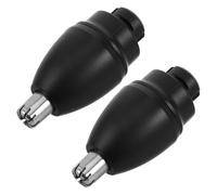 FRCOLOR 1 Set Taglia Del Naso Accessori Rasoio Nasale Sostituzione Lame Rasoio Parti Di Ricambio Per Testina Rifinitrice Per Naso Parti Del Tagliacapelli Del Naso Metallo Black 2 Pz